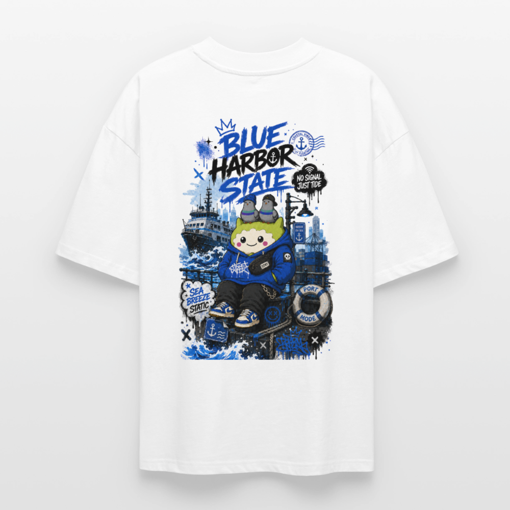 Stanley/Stella Oversized Unisex Bio T-Shirt Blaster 2.0 - Weiß