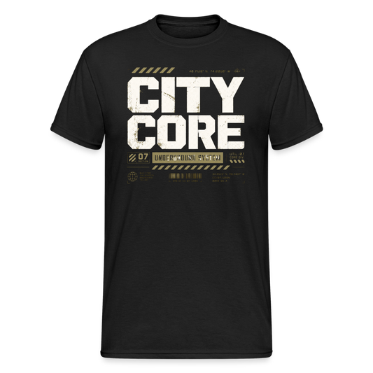 Männer Gildan Heavy T-Shirt - Schwarz