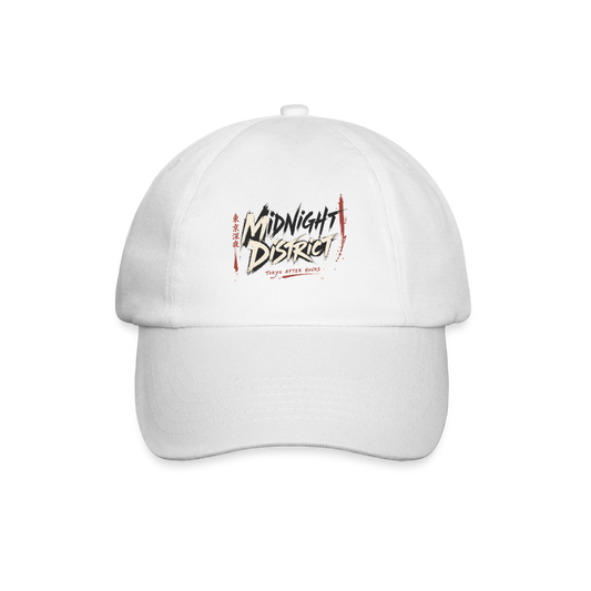 Baseballkappe - Weiß/Weiß