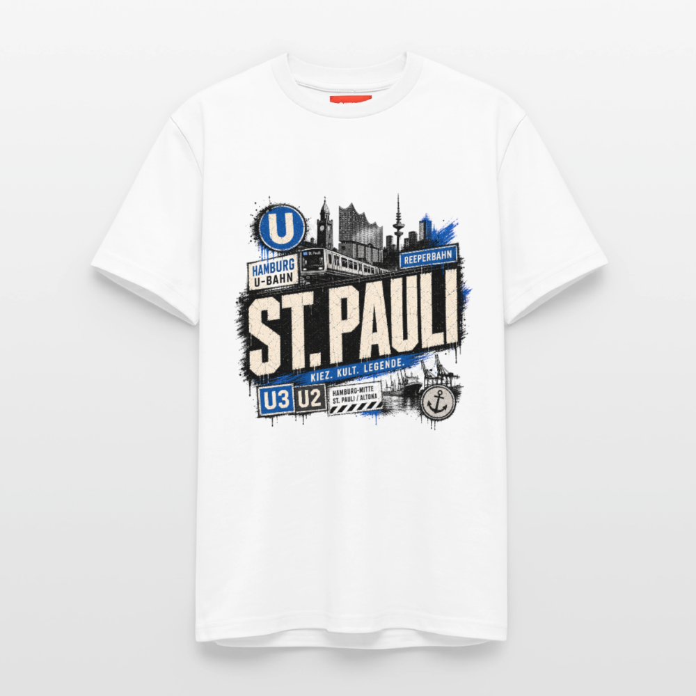 Relaxed Unisex Supima Cotton T-Shirt – von SPREAD - Weiß