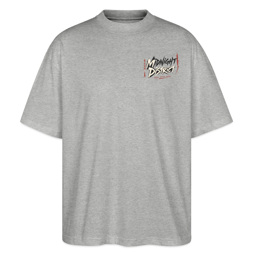 Stanley/Stella Oversized Unisex Bio T-Shirt Blaster 2.0 - Grau meliert