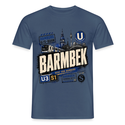 Barmbek Shirt - Dunkles Denimblau