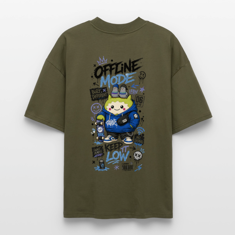 Stanley/Stella Oversized Unisex Bio T-Shirt Blaster 2.0 - Khaki