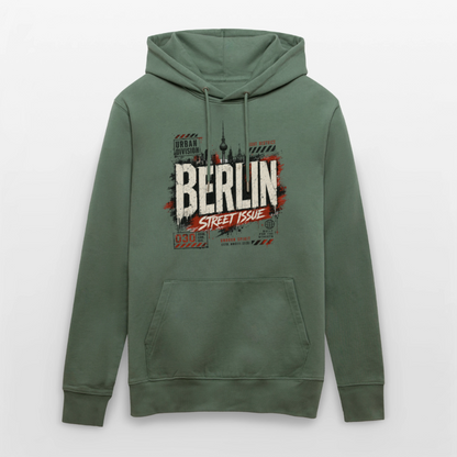 Stanley/Stella Unisex Bio-Hoodie CRUISER - Tanngrün