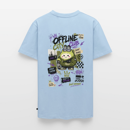 Männer Premium T-Shirt by KJDesign - Hellblau