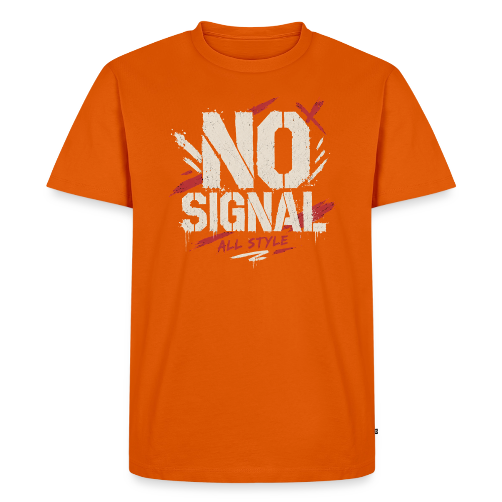 Männer Premium T-Shirt - Orange 