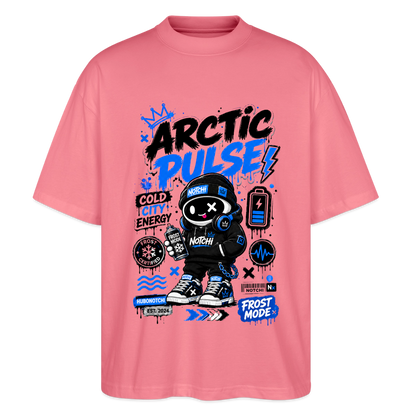 Notchi-Oversized Unisex Bio T-Shirt Blaster 2.0 - Pink 