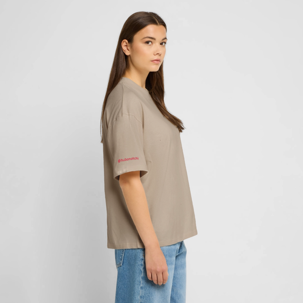Stanley/Stella Oversized Unisex Bio T-Shirt Blaster 2.0 - Steingrau