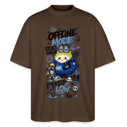 Stanley/Stella Oversized Unisex Bio T-Shirt Blaster 2.0 - Dunkelbraun