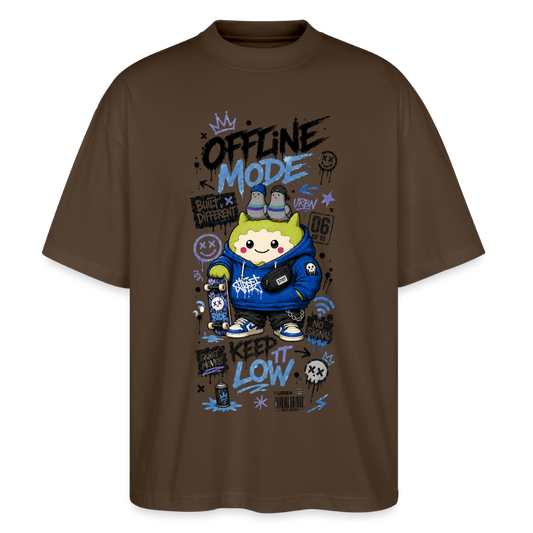 Stanley/Stella Oversized Unisex Bio T-Shirt Blaster 2.0 - Dunkelbraun