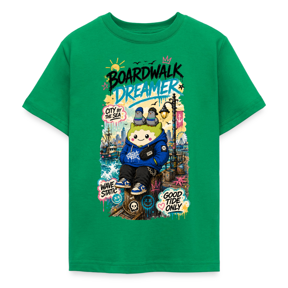Dreamer Teenager T-Shirt - Kelly Green