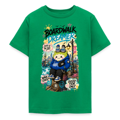 Dreamer Teenager T-Shirt - Kelly Green