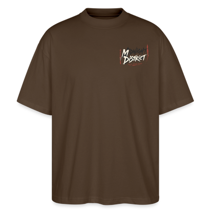 Stanley/Stella Oversized Unisex Bio T-Shirt Blaster 2.0 - Dunkelbraun