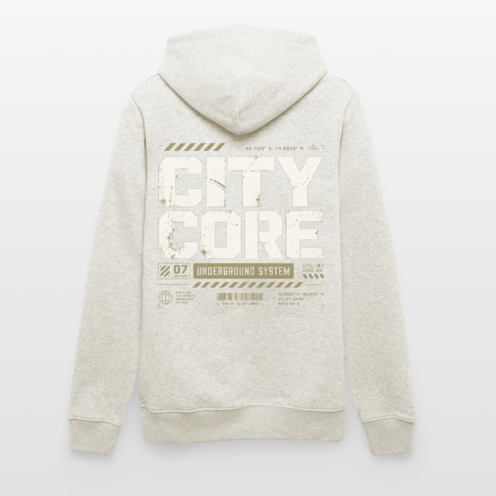 Stanley/Stella Unisex Bio-Hoodie CRUISER - Beige meliert