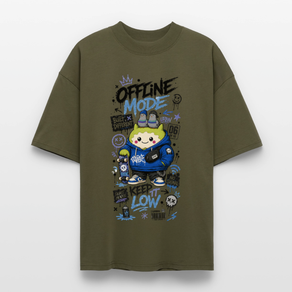 Stanley/Stella Oversized Unisex Bio T-Shirt Blaster 2.0 - Khaki