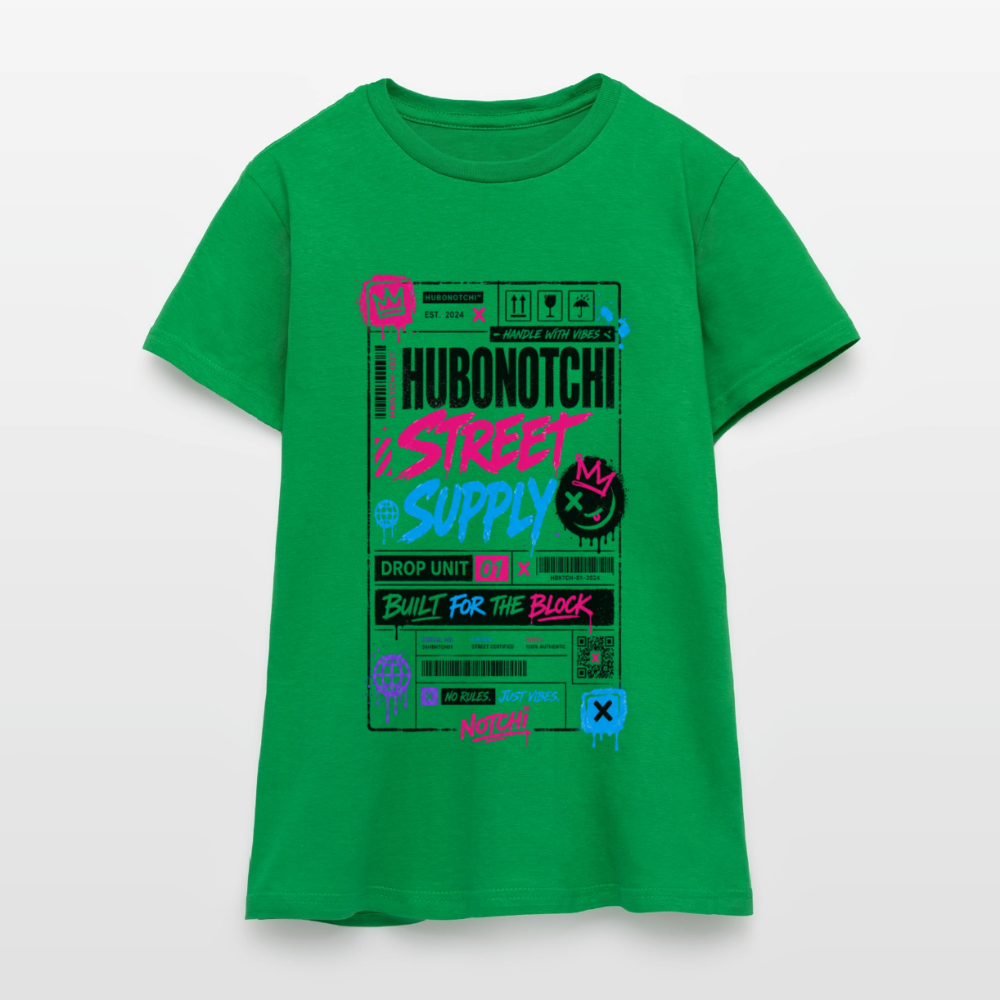 Ticket Style Shirt - Kelly Green