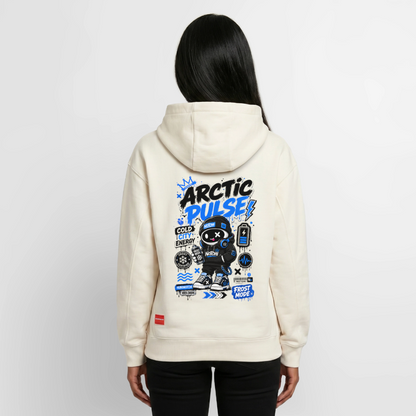 Notchi-Relaxed Unisex Organic Hoodie Prem.Qualität - Naturweiß