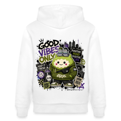 Stanley/Stella Unisex Bio-Hoodie CRUISER Exclusiv - Weiß