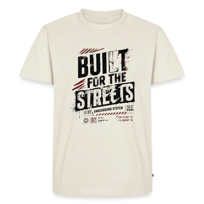 Männer Premium T-Shirt - Naturweiß