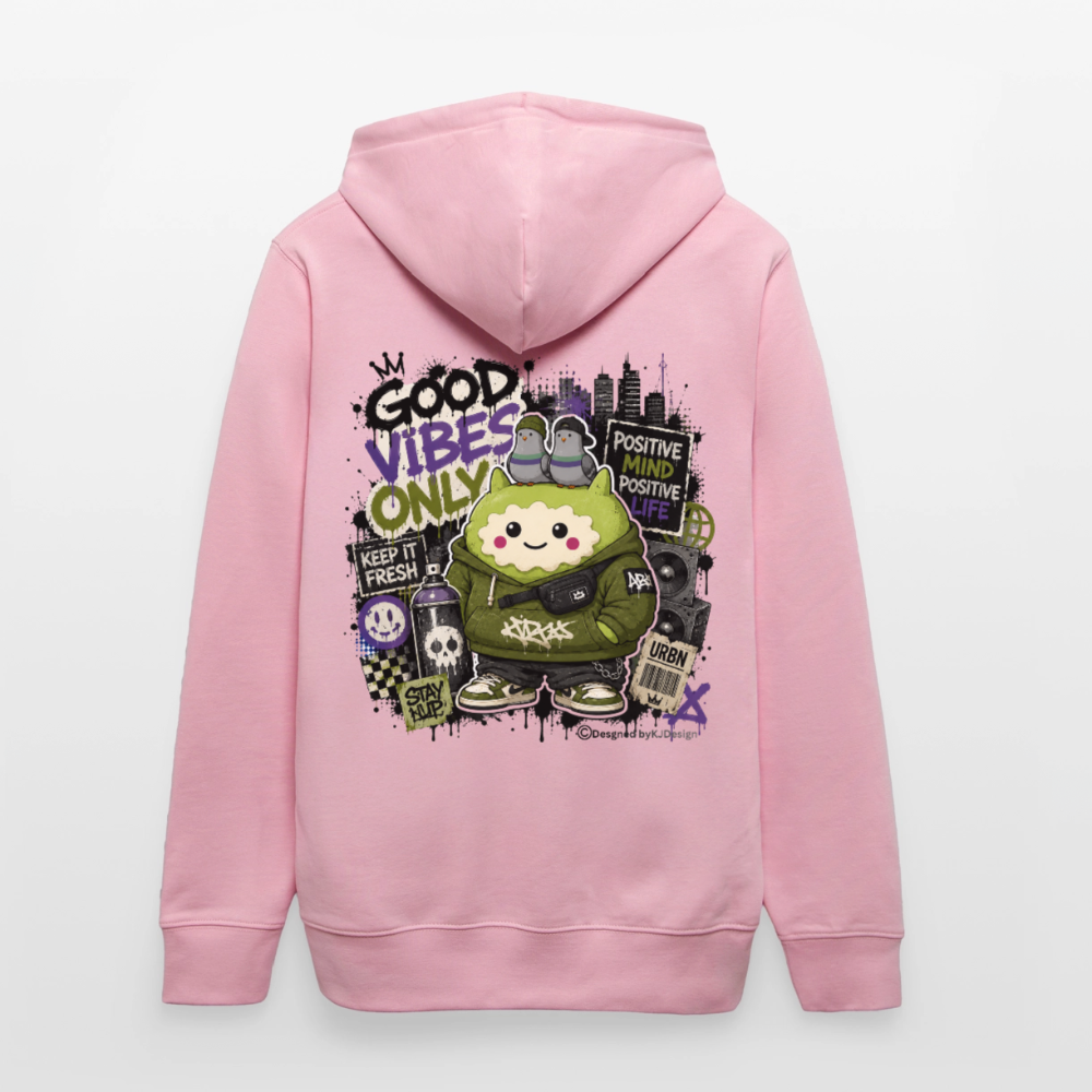 Stanley/Stella Unisex Bio-Hoodie CRUISER Exclusiv - Hellrosa