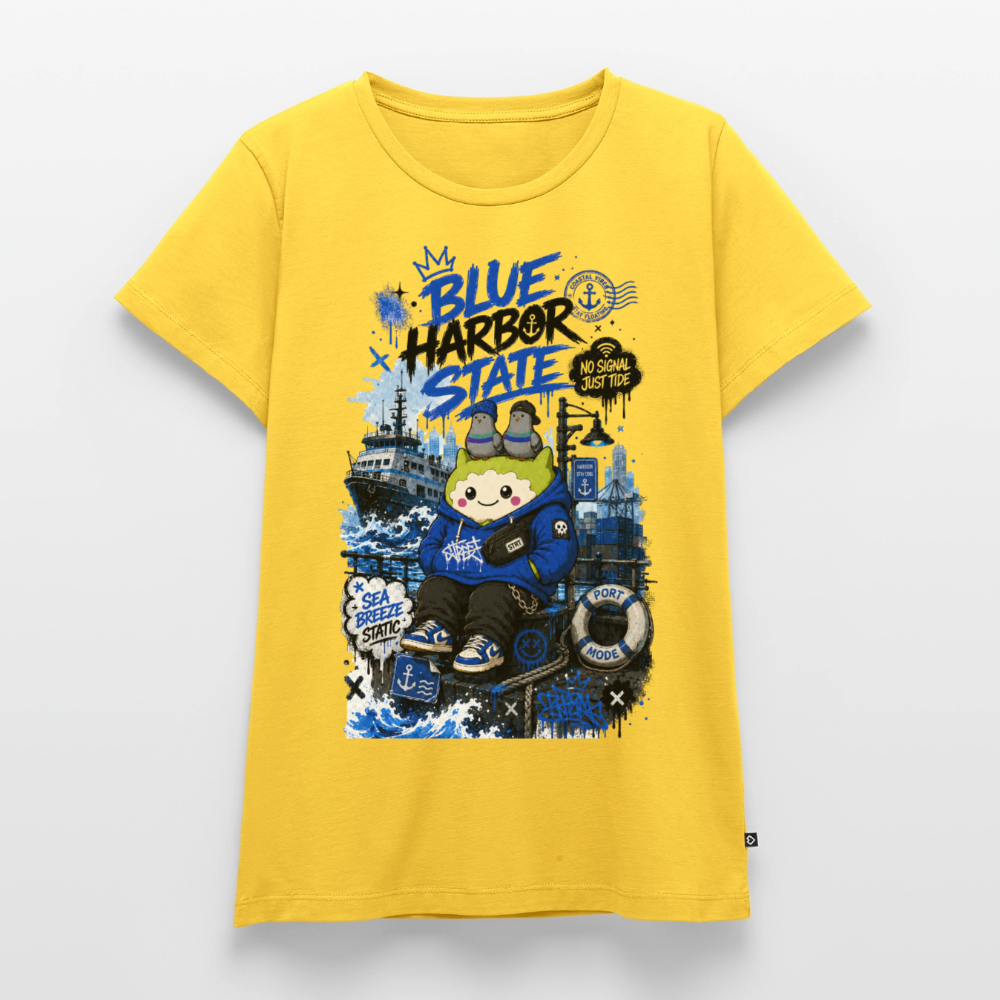 Frauen Premium T-Shirt - Sonnengelb