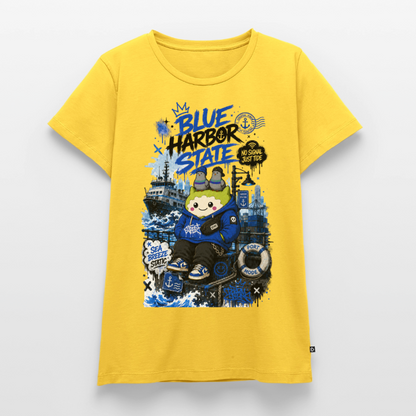 Frauen Premium T-Shirt - Sonnengelb