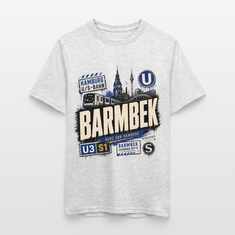 Barmbek Shirt - Grau meliert