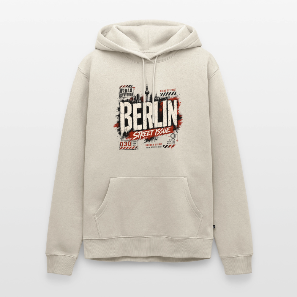 Männer Premium Hoodie - Beige