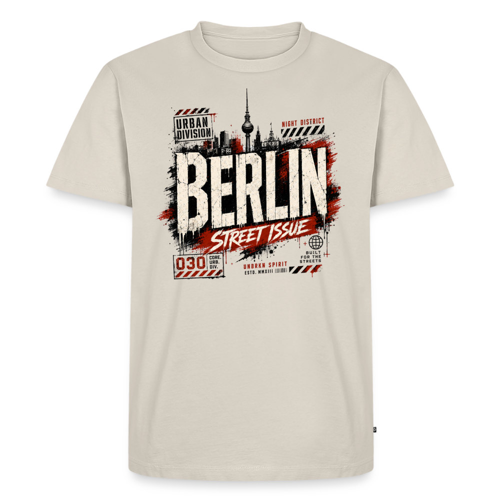 Männer Premium T-Shirt - Beige