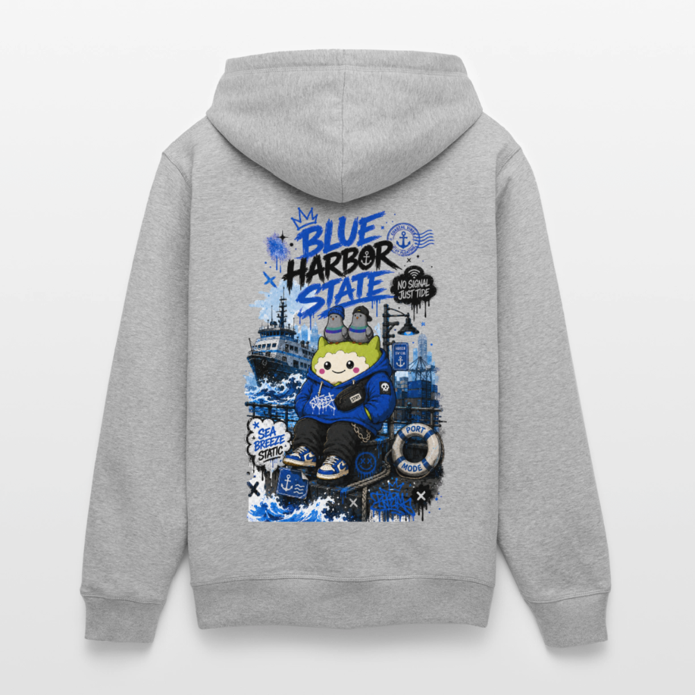Unisex Bio-Hoodie von Stanley & Stella - Grau meliert
