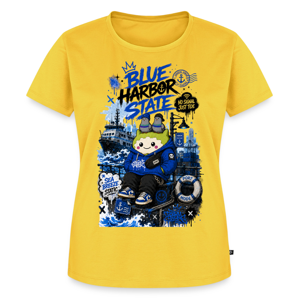 Frauen Premium T-Shirt - Sonnengelb