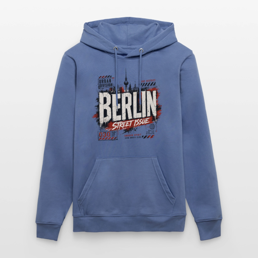 Stanley/Stella Unisex Bio-Hoodie CRUISER - Blau