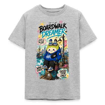 Dreamer Teenager T-Shirt - Grau meliert