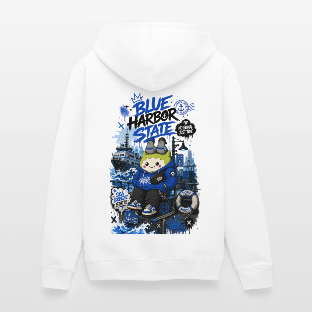 Unisex Bio-Hoodie von Stanley & Stella - Weiß