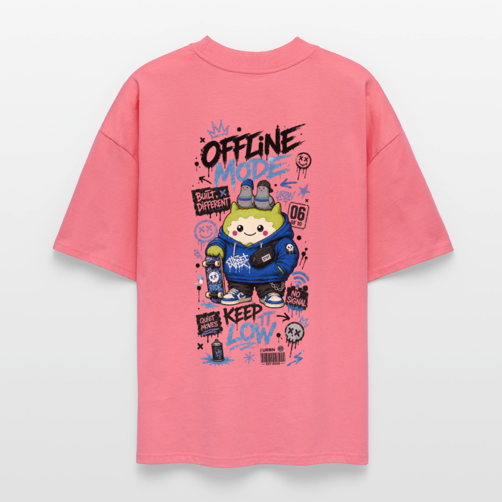 Stanley/Stella Oversized Unisex Bio T-Shirt Blaster 2.0 - Pink 