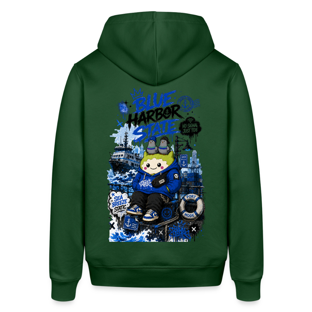 Unisex Bio-Hoodie von Stanley & Stella - Flaschengrün