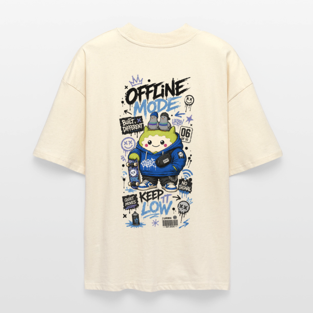 Stanley/Stella Oversized Unisex Bio T-Shirt Blaster 2.0 - Natur