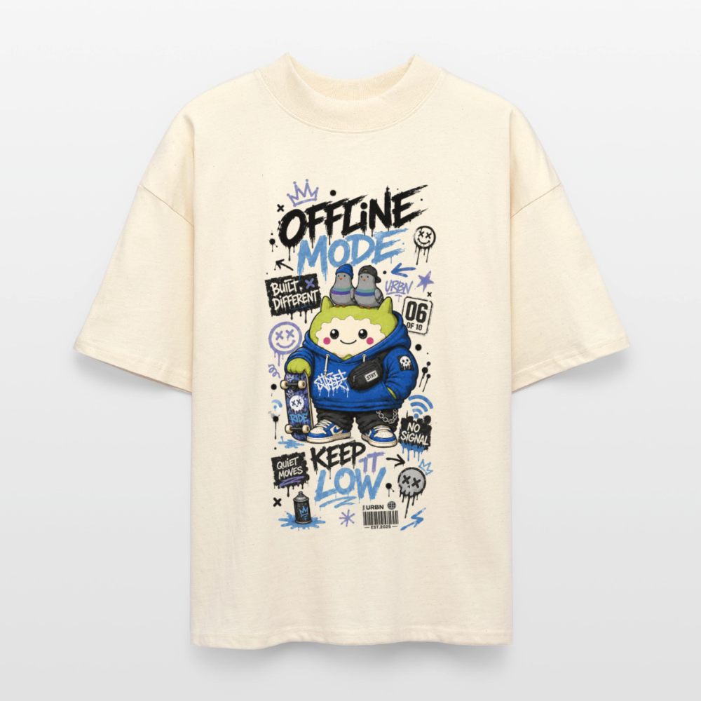 Stanley/Stella Oversized Unisex Bio T-Shirt Blaster 2.0 - Natur