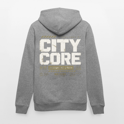 Stanley/Stella Unisex Bio-Hoodie CRUISER - Hellgrau marmoriert