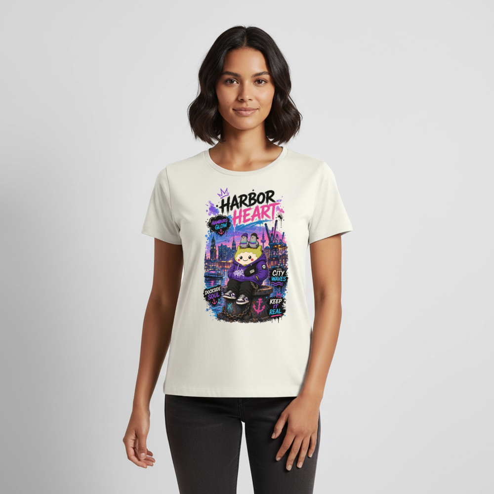Frauen Premium T-Shirt - Naturweiß