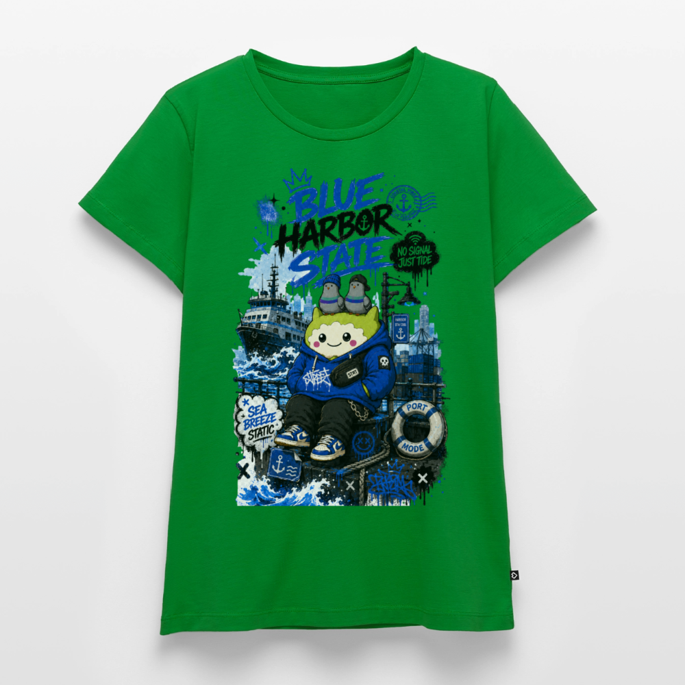 Frauen Premium T-Shirt - Grün