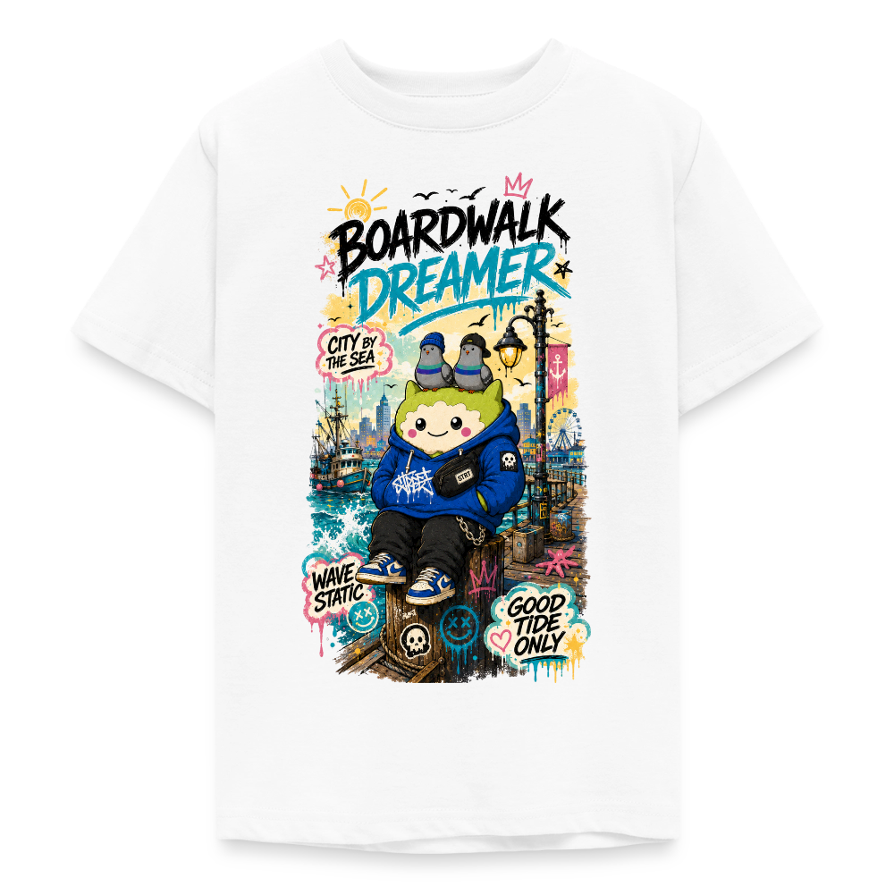 Dreamer Teenager T-Shirt - Weiß