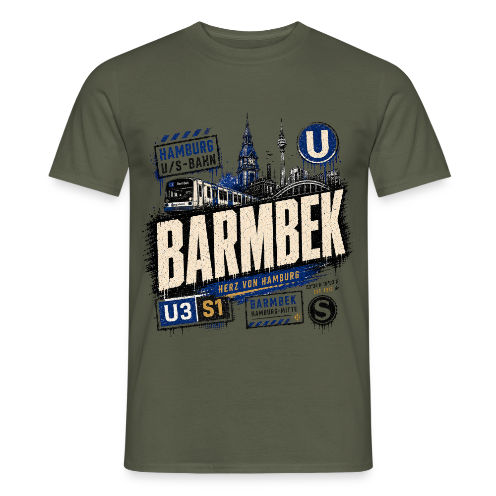 Barmbek Shirt - Militärgrün