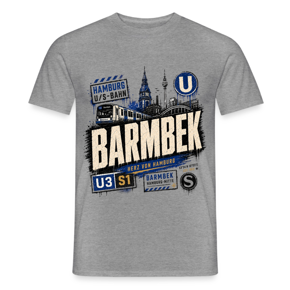 Barmbek Shirt - Graphit meliert
