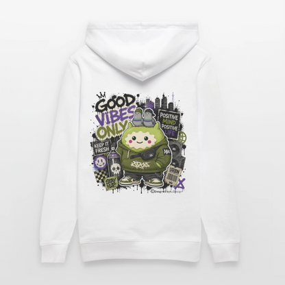 Stanley/Stella Unisex Bio-Hoodie CRUISER Exclusiv - Weiß