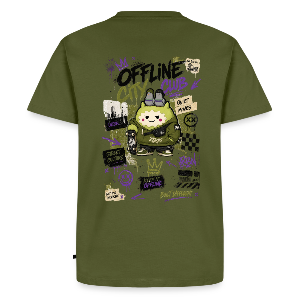 Männer Premium T-Shirt by KJDesign - Khaki