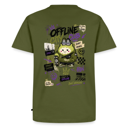 Männer Premium T-Shirt by KJDesign - Khaki