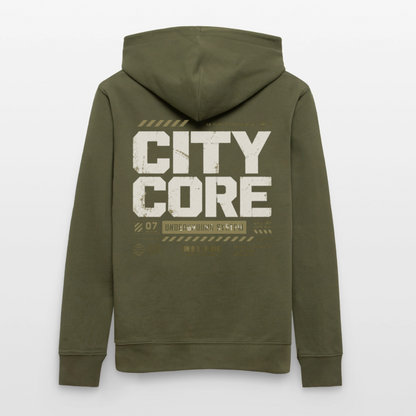 Stanley/Stella Unisex Bio-Hoodie CRUISER - Khaki Grün