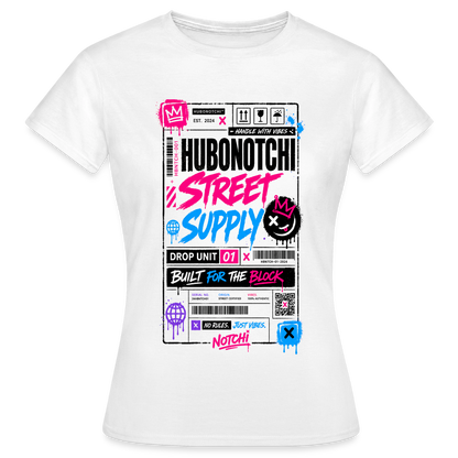 Ticket Style Shirt - Weiß