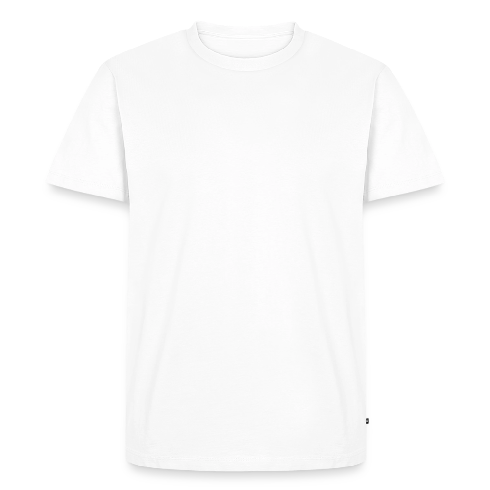 Männer Premium T-Shirt by KJDesign - Weiß